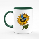 Printed mug "«Ray of hope»"