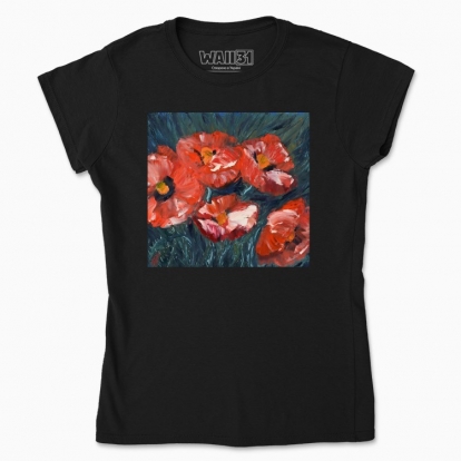 Women's t-shirt "Poppies"