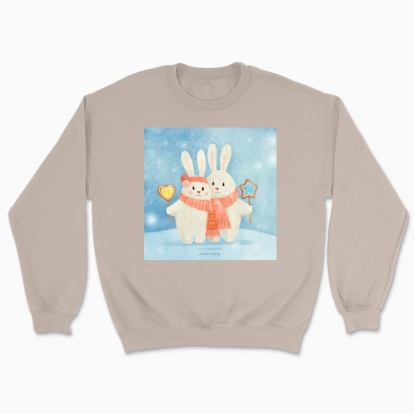 Unisex sweatshirt "Winter Bunnies"
