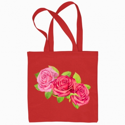 Еко сумка "Вінок: Рожеві троянди"