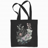 Eco bag "A bouquet of watercolor flowers"