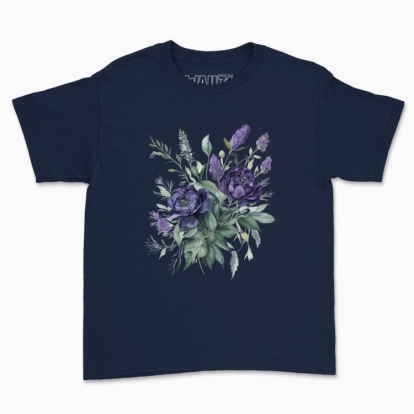 Children's t-shirt "A bouquet of wild flowers"