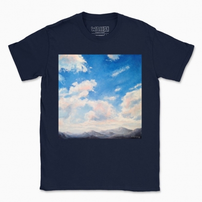 Men's t-shirt "Spring sky"
