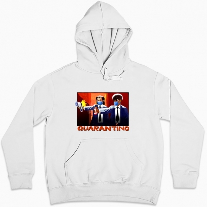 Women hoodie "Quarantino"