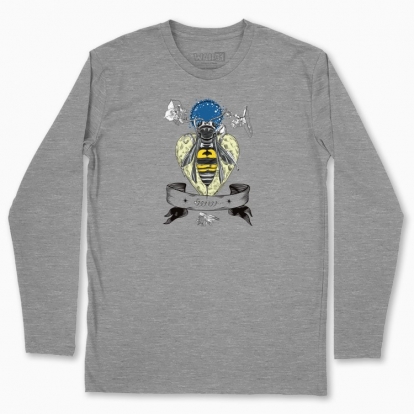 Men's long-sleeved t-shirt "Bee"