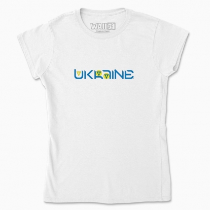 Women's t-shirt "Ukraine (light background)"