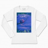 Women's long-sleeved t-shirt "Our Starry Night"