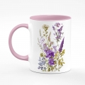 Польові квіти / Bouquet of wild flowers and herbs / Violet bouquet - 1