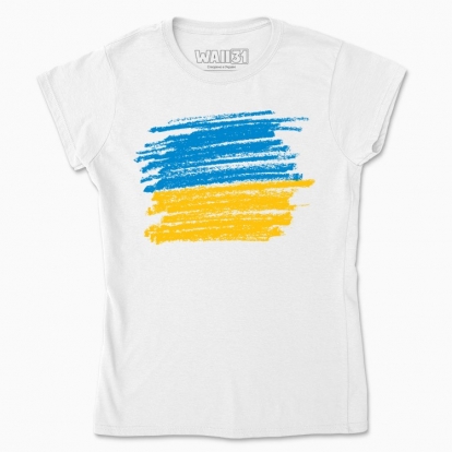 Women's t-shirt "Ukraine flag colors"