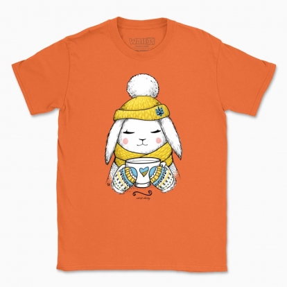 Men's t-shirt "Sunny Winter Bunny"