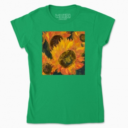 Women's t-shirt "Sunflowers"