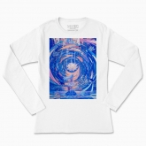 Women's long-sleeved t-shirt "The Creation of the Universe"
