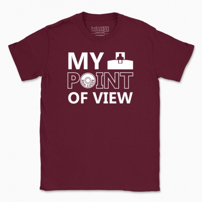 Men's t-shirt "MY POINT OF VIEW"