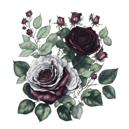 Квіти / Драматичні троянди / Букет з трояндами