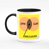 Printed mug "Durni-bidni"