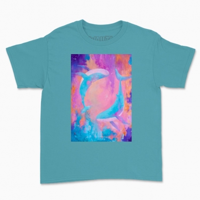Children's t-shirt "The song of the whales"
