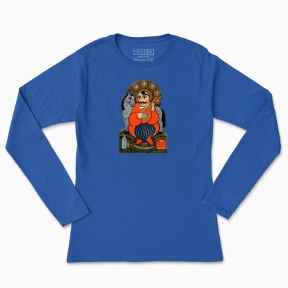 Women's long-sleeved t-shirt "Cossack Mamay"