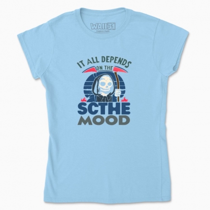 Women's t-shirt "it all depends on the mood"