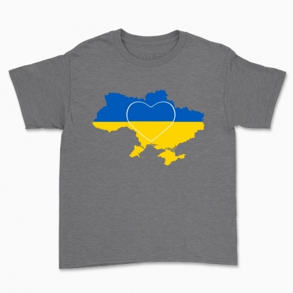 Дитяча футболка "Я люблю Україну"