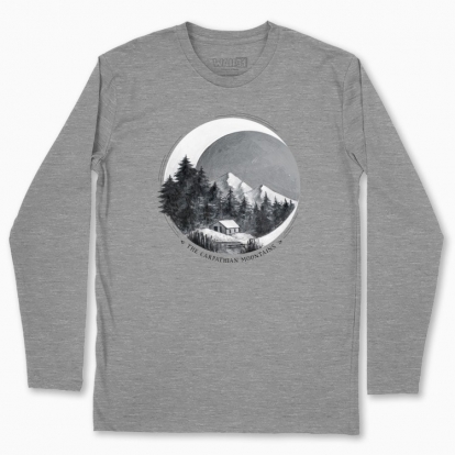 Men's long-sleeved t-shirt "The Carpathian Mountains"