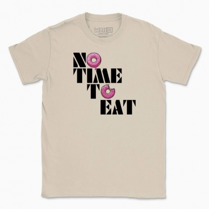 Футболка чоловіча "NO TIME TO EAT"
