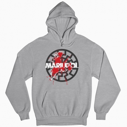 Man's hoodie "MARIUPOL"