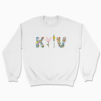 Unisex sweatshirt "Floral KYIV"