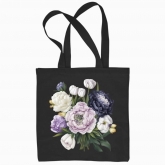 Eco bag "A delicate bouquet of Eustoma"