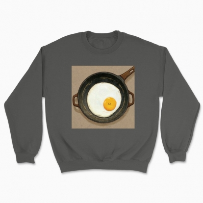 Світшот Unisex "Яйце на сковороді"
