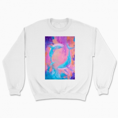 Unisex sweatshirt "The song of the whales"