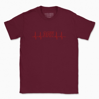 Men's t-shirt "ZSU cardiogram"