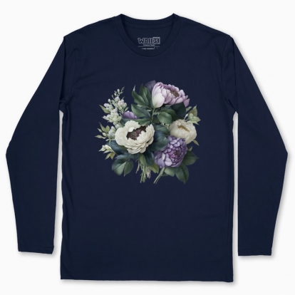 Men's long-sleeved t-shirt "Tenderness bouquet"