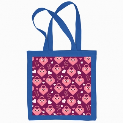 Eco bag "love Lock pattern"