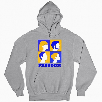 Man's hoodie "Freedom"
