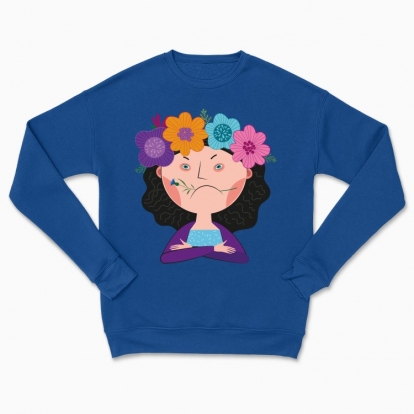 Сhildren's sweatshirt "The one that eats flowers"