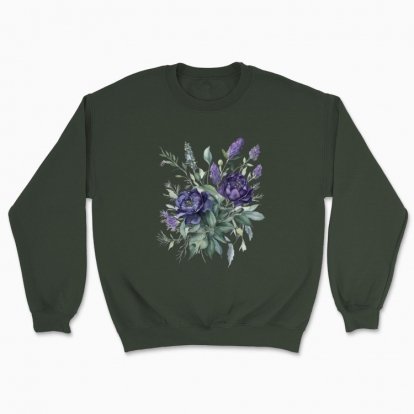 Unisex sweatshirt "A bouquet of wild flowers"