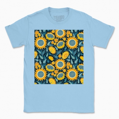 Men's t-shirt "Sunflowers field"