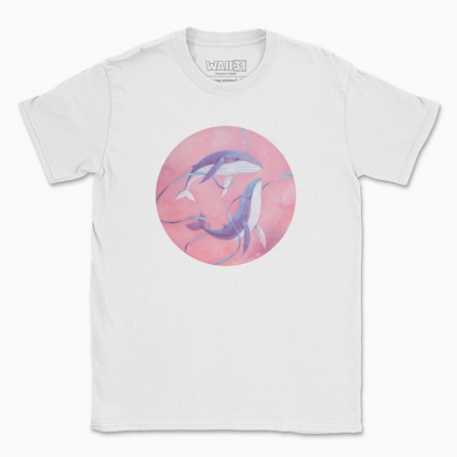 Men's t-shirt "The Sky Whales"