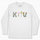 Men's long-sleeved t-shirt "Floral KYIV"
