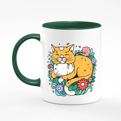 Printed mug "Cat"