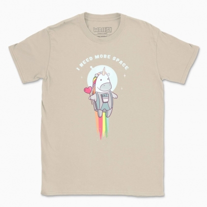 Men's t-shirt "Unicorn astronaut"