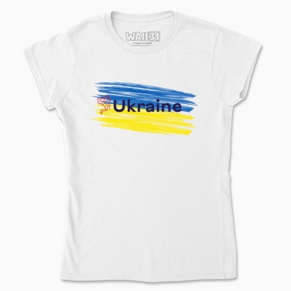 Футболка жіноча "Прапор України"