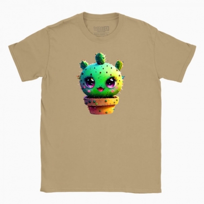 Men's t-shirt "cactus baby glitch"