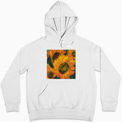 Women hoodie "Sunflowers"