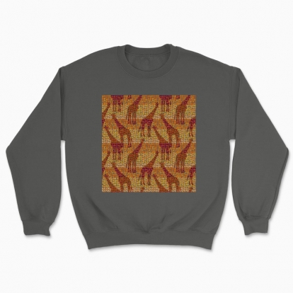 Unisex sweatshirt "Giraffes."