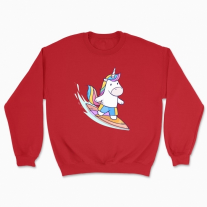 Unisex sweatshirt "Unicorn Surfer"