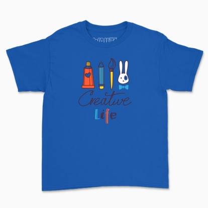 Дитяча футболка "Креативне життя"