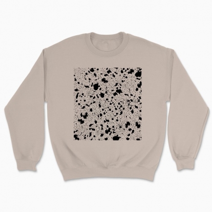 Unisex sweatshirt "Quail spots"