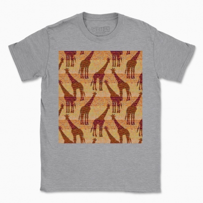 Men's t-shirt "Giraffes."
