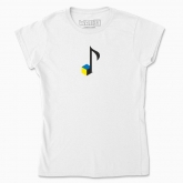 Women's t-shirt "Musical front"